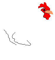 rooster, hen, chick imej-animasi-gif